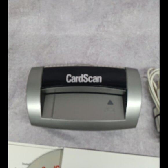 Corex Card Scan 700C Business Card Scanner w/ Cable & Disk - Picture 5 of 5